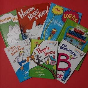 Dr. Seuss The Cat in the Hat Children Book People House Learn Reading Berenstain